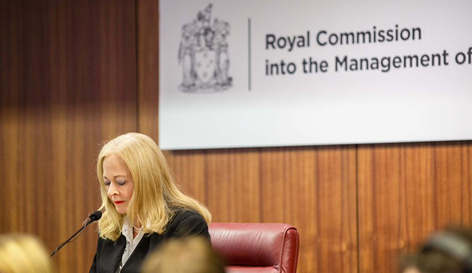 Royal Commission judge