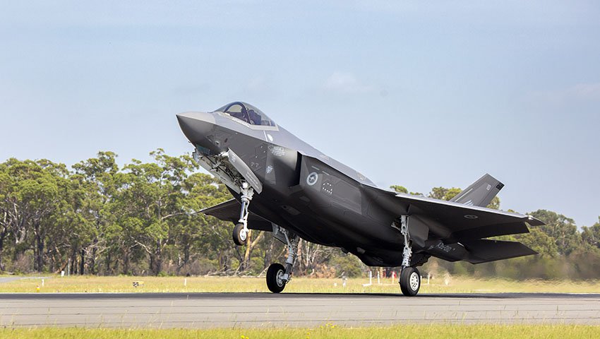 F-35 arrival William town